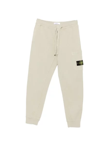 Pantaloni Stone Island cu strasuri alergare