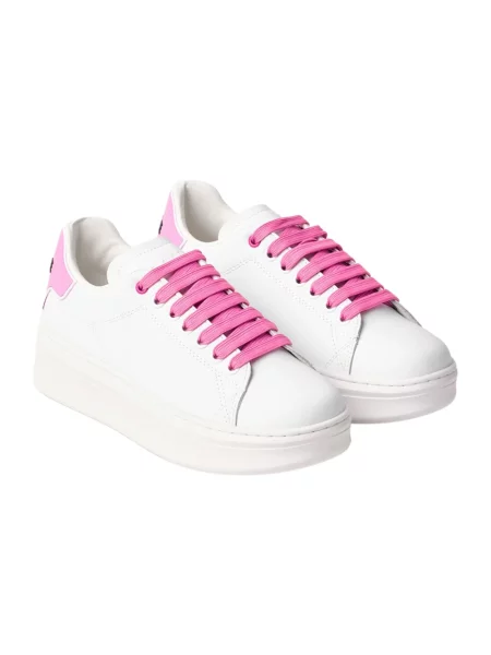 Sneakersy Gaëlle Paris skórzane białe