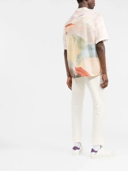 Cropp pantaloni Jacob Cohën alb