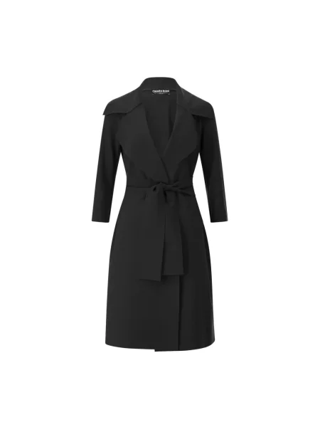 Długi płaszcz Chiara Boni czarny