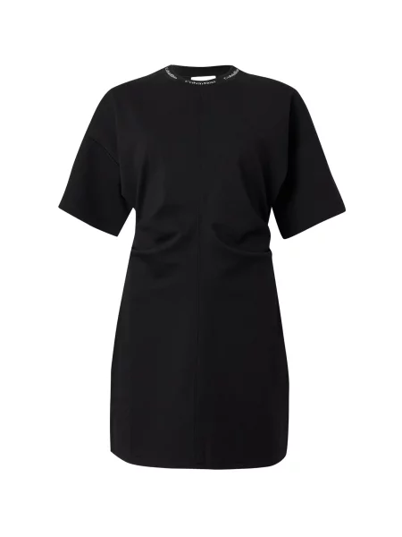 Calvin Klein Jeans Rochie / alb negru