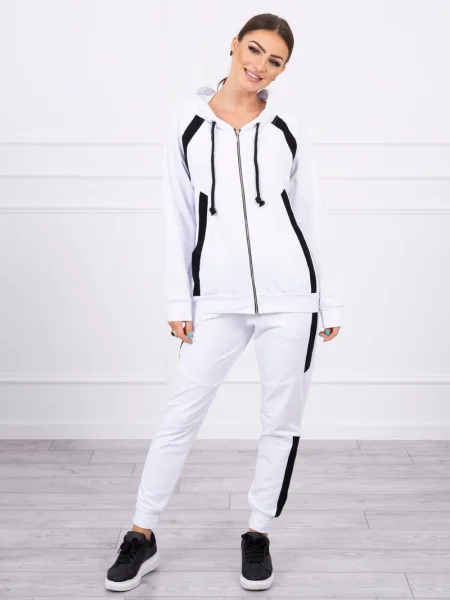 Анцуг Marka Niezdefiniowana на райета бяло