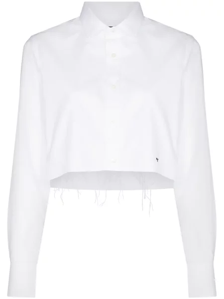 Cropp cămașă Hommegirls alb