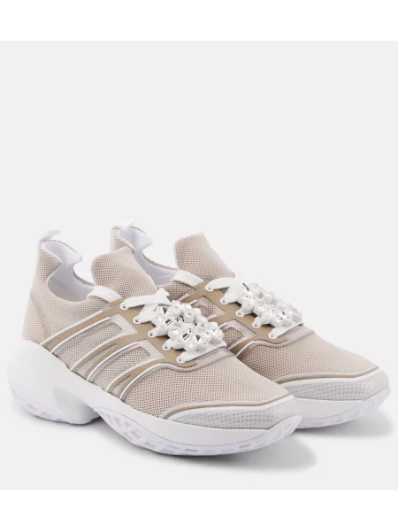 Sneakerși Roger Vivier cu platformă alergare gri