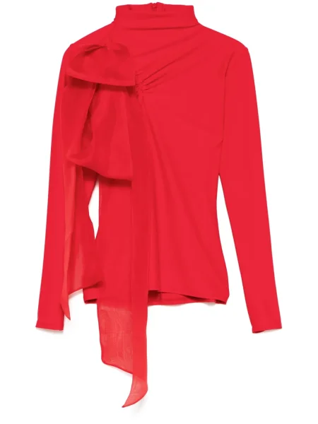 Bluză Atu Body Couture cu funde roșu