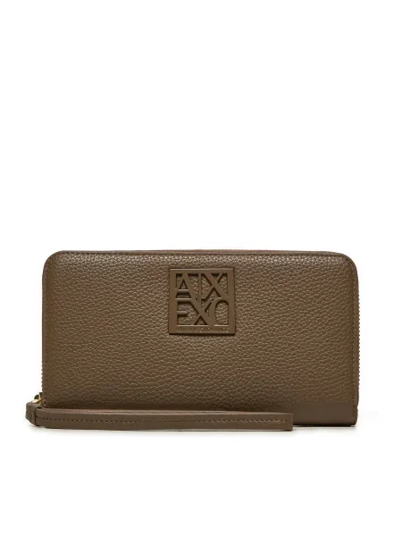 Armani Exchange portofel femei maro