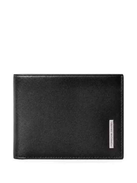 Portofel Piquadro cu autograf negru