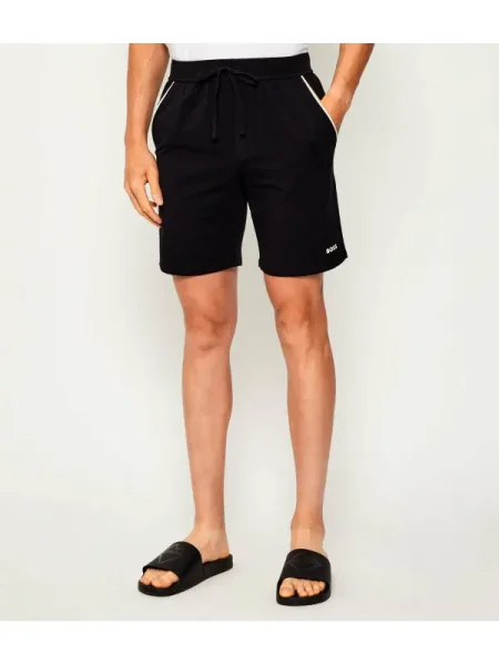 BOSS BLACK Pantaloni scurți de pijama Unique | Regular Fit negru