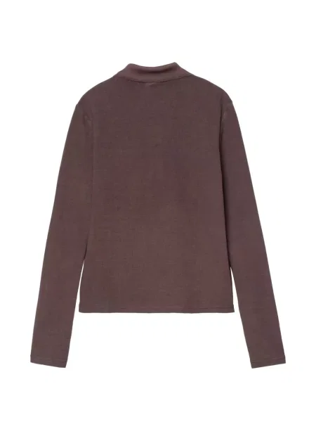 Μακρύς polo Carhartt Wip καφέ