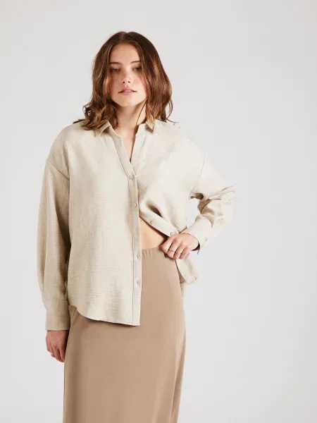 VERO MODA Bluză VMMELANEY QUEENY grej