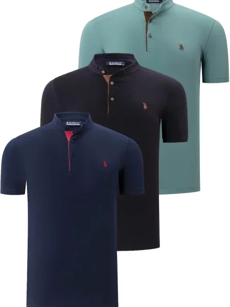 Tricou polo Dewberry negru