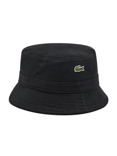Капелюх Lacoste black чорний