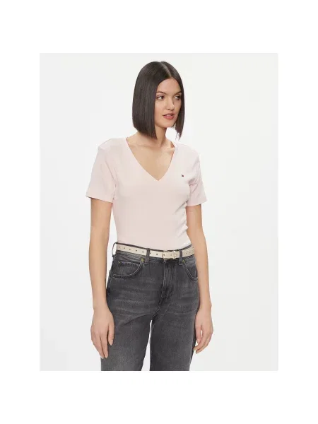 Tommy Hilfiger kratka majica roza