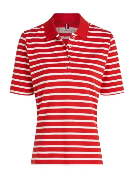 Tommy Hilfiger tricou polo alb