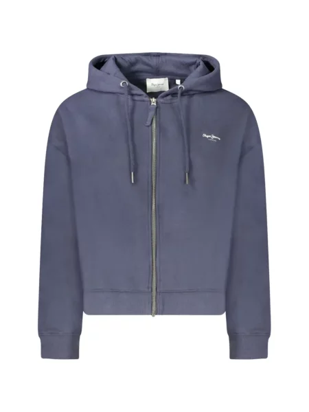 Hanorac cu glugă Pepe Jeans albastru