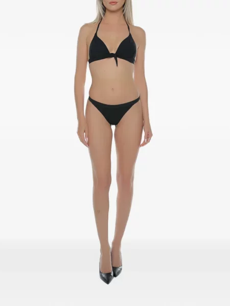 Bikini Banana Moon cu talie joasă negru