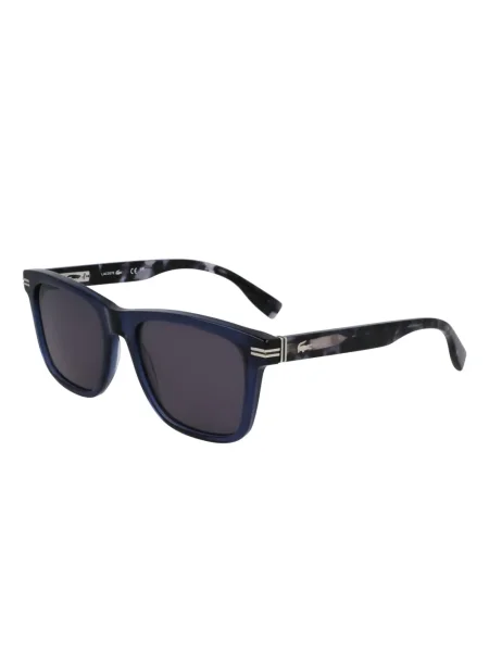 Ochelari de soare Lacoste cu imagine albastru