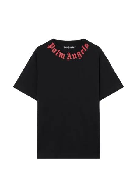 Koszulka Palm Angels z autografem czarna