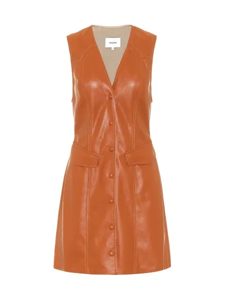 Obleka Nanushka rjava