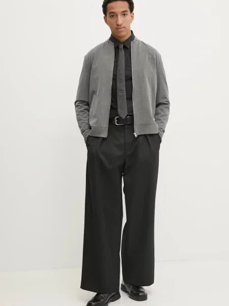 Cămașă de blugi Tommy Jeans negru