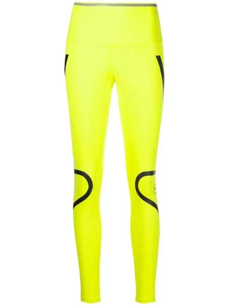 Leggings Adidas By Stella Mccartney alergare galben