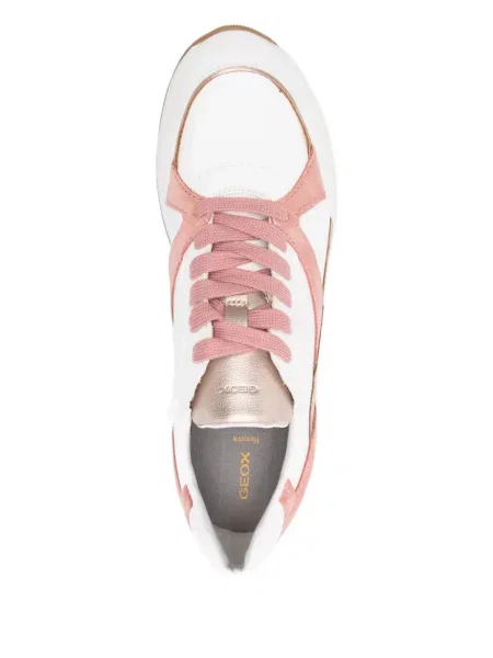 Sneakerși Geox alb