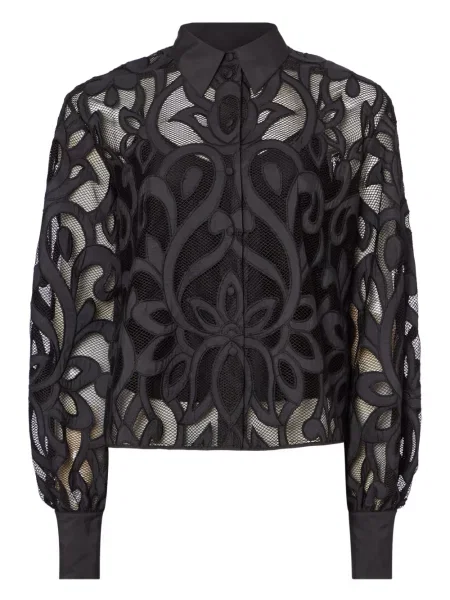 Cămașă Temperley London cu broderie negru