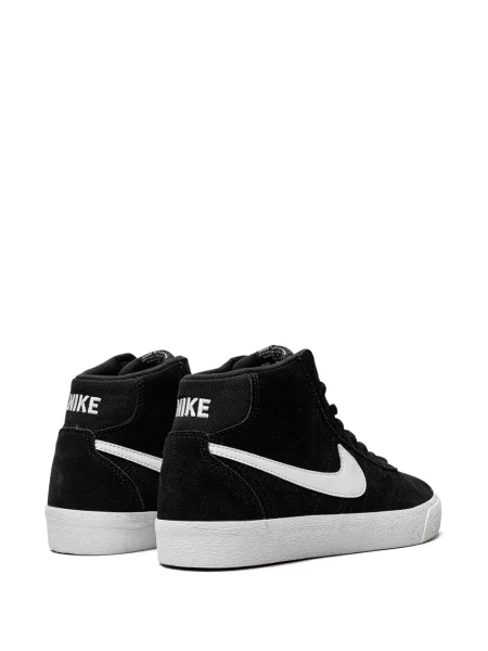 Běžecké fleecové tenisky Nike NikeCourt s potiskem hnědé