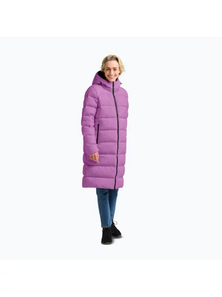 Palton cu puf pentru femei Jack Wolfskin Frozen Palace Coat vivid orchid