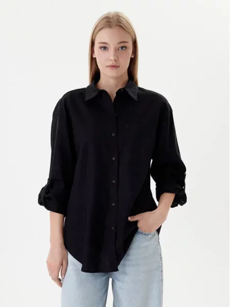 Calvin Klein Jeans Πουκάμισο μαύρο