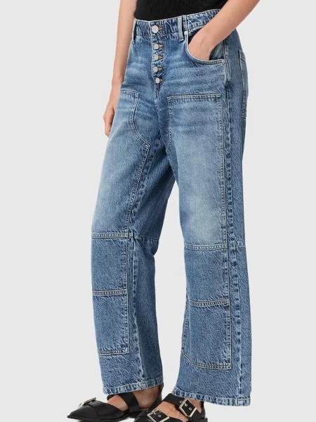 AllSaints jeans albastru