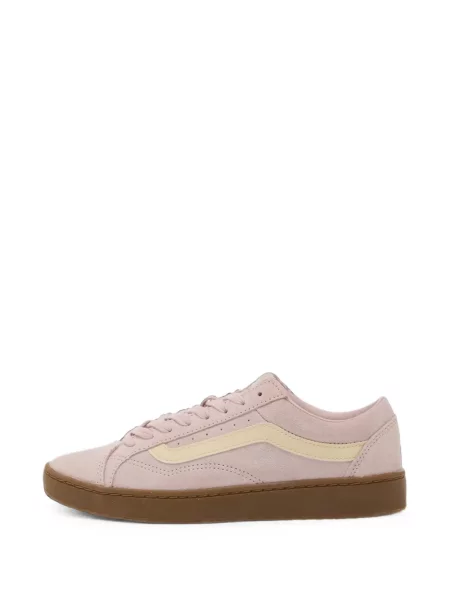 Sneakerși Vans Old Skool cu autograf roz
