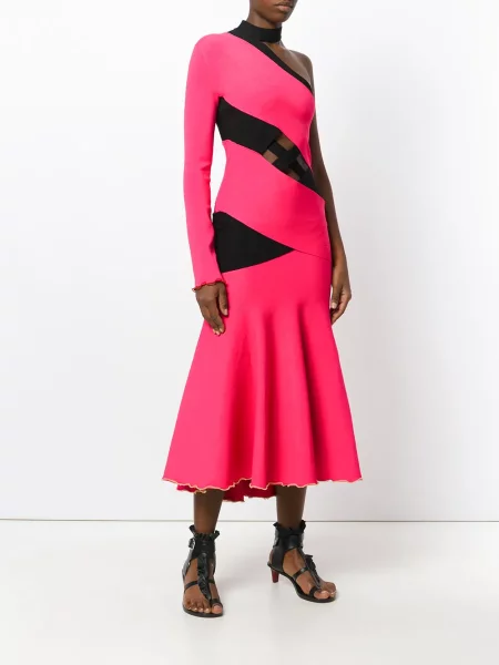 Rochie Proenza Schouler tricotate roz