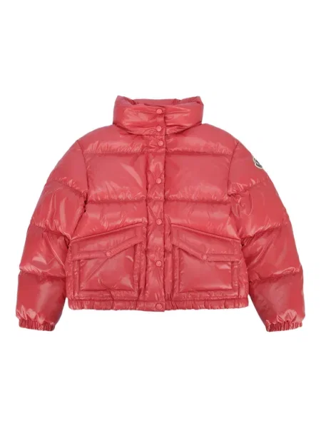 Kurtka dziecięca Moncler Enfant czerwona