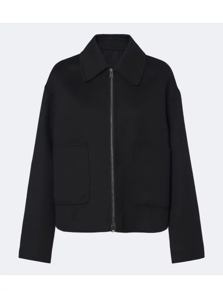 Geacă Fendi de lână negru