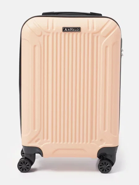 Чемодан Ricco Grande бежевый