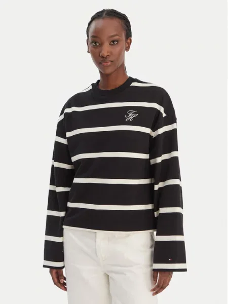 Tommy Hilfiger Πουλόβερ μαύρο