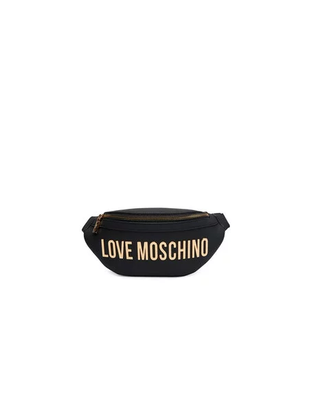 Torbica za okrog pasu﻿ LOVE MOSCHINO črna