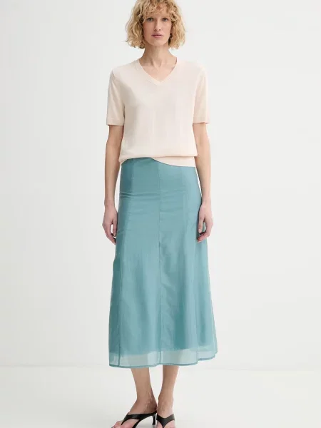 Calvin Klein suknja s lyocellom