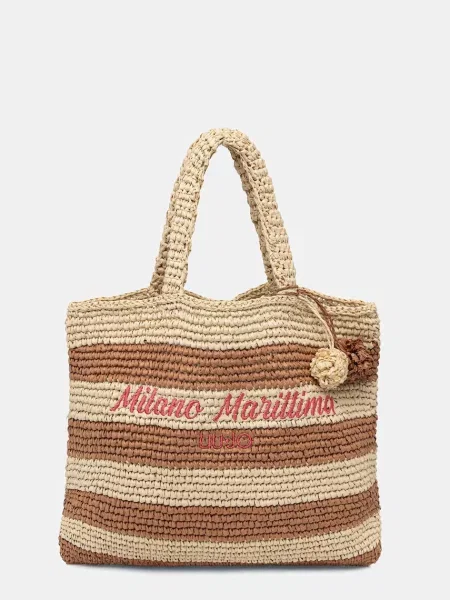 Liu Jo torba plażowa beżowa
