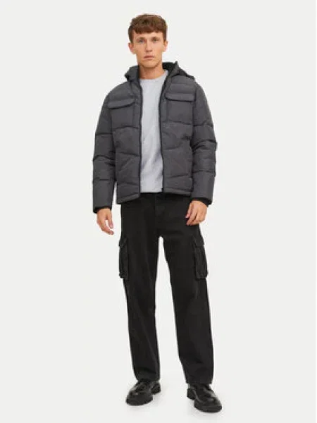 JACK & JONES Sweater majica Bradley svijetlosiva siva