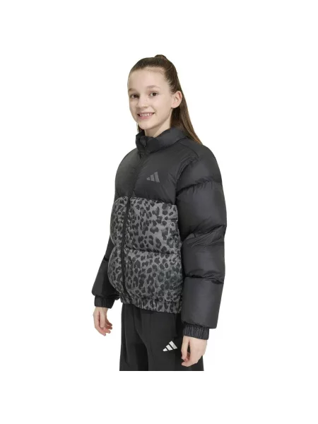 Gyerek kabát Adidas fekete