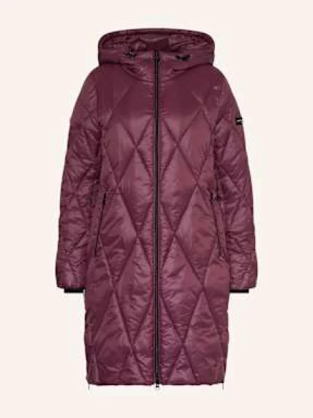 Frieda & Freddies Prošívaný Kabát Idef tmavě fialová