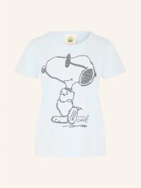 Princess Goes Hollywood Tričko Snoopy S Ozdobnými Kamínky tmavě modrá