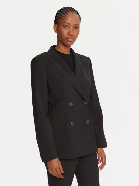 Weekend Max Mara Marynarka Ornati czarny