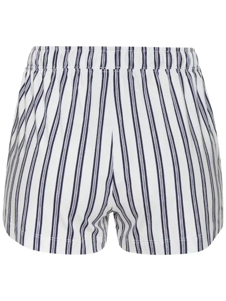 S.Oliver Pantaloni de pijama indigo / albastru noapte alb