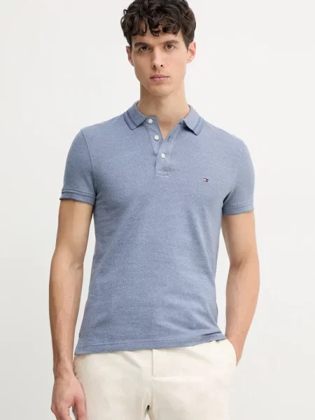 Tommy Hilfiger μπλουζάκι πόλο μπλε