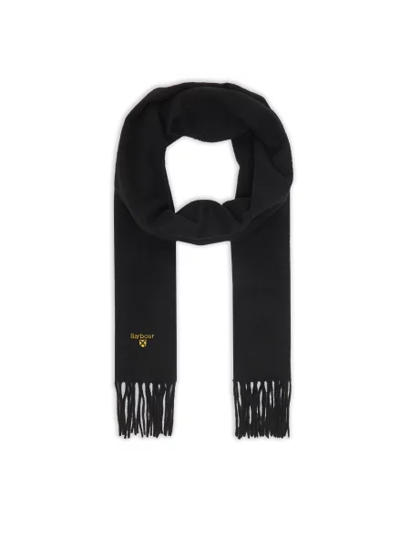 Шарф Barbour Plain чорний