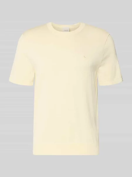T-shirt o kroju regular fit z czystej bawełny Ck Calvin Klein