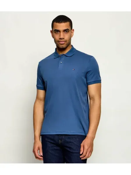 Tricou polo Tommy Hilfiger albastru